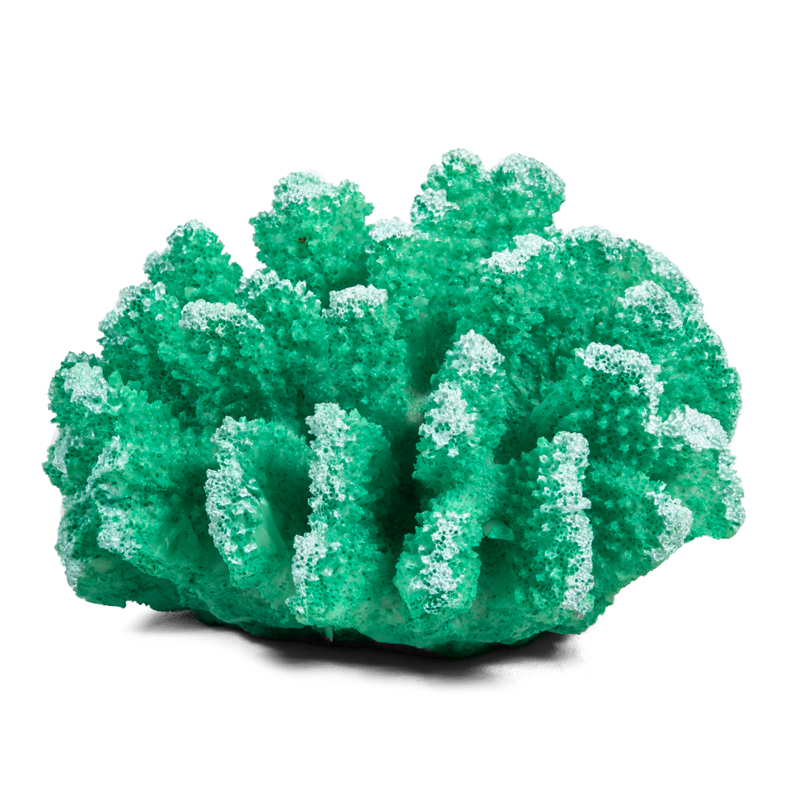 Коралл искусственный "Поциллопора", зеленый, 120*110*65мм Laguna