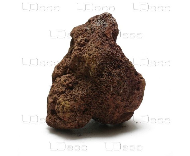 UDeco Brown Lava L - Натуральный камень "Лава коричневая" для оформления аквариумов и террариумов, 1 от зоомагазина Дино Зоо
