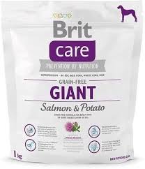 Care Grain-free Giant корм для взрослых собак гигантских пород (больше 45 кг), с лососем и картофелем, Brit