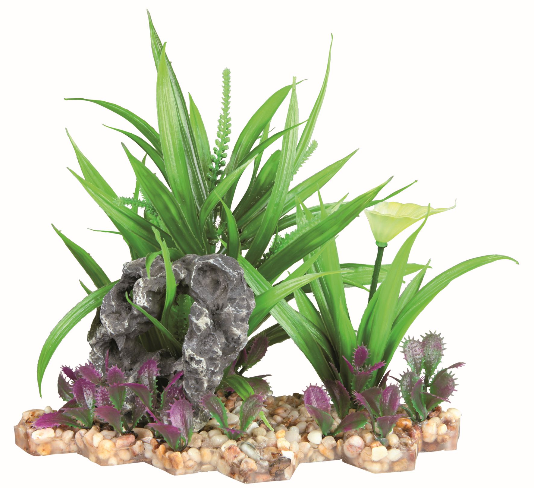 Растение пластиковое 18см. для аквариума Trixie от зоомагазина Дино Зоо