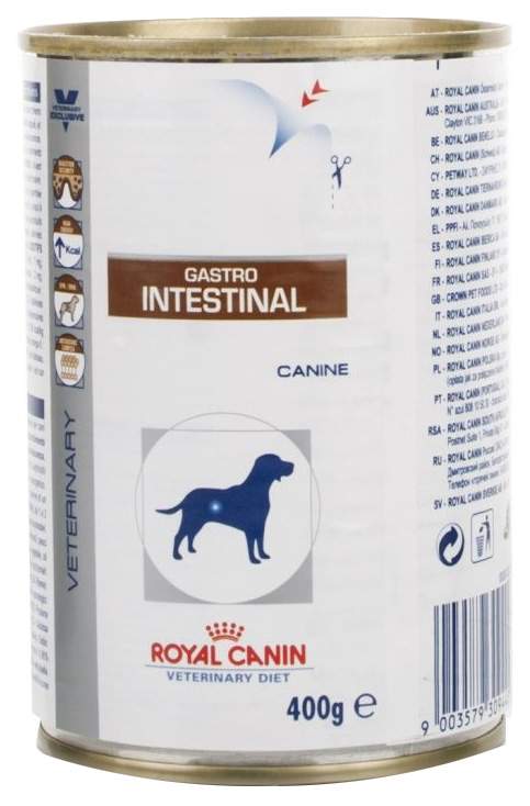 Гастроинтестинал влажный купить для собак. Роял Канин гастро Интестинал для собак. Роял Канин гастро консервы для собак. Royal Canin Gastrointestinal для собак консервы. Royal Canin Gastro intestinal для собак консервы 400.