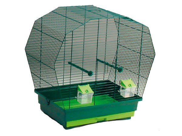 Клетка для птиц K6 темно-зеленая 57,5*33,5*55см Bird Jewel от зоомагазина Дино Зоо