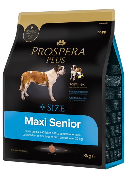 Prospera Plus Корм для пожилых собак крупных пород Maxi Senior