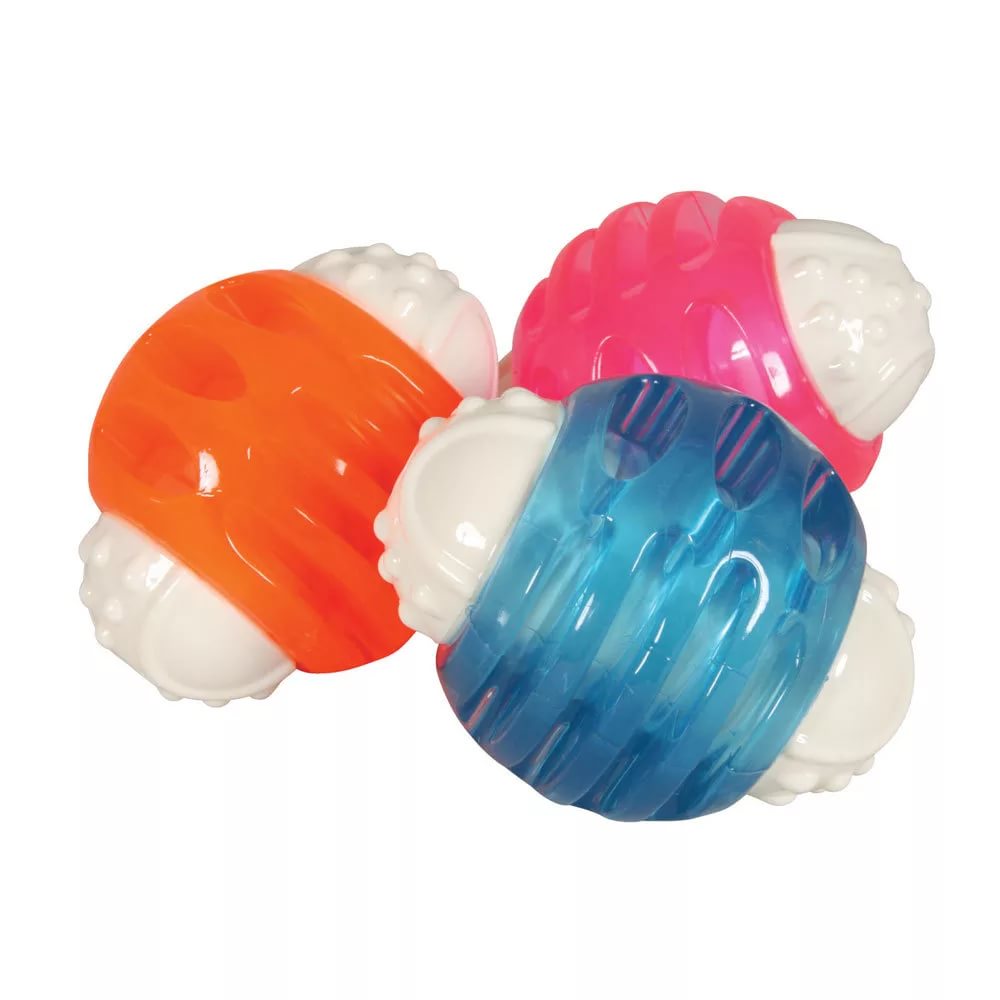 Золюкс Игрушка Мяч Dental комбинированная, 8,5 см от зоомагазина Дино Зоо