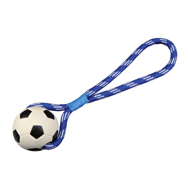 Мяч на веревке резиновый Trixie от зоомагазина Дино Зоо