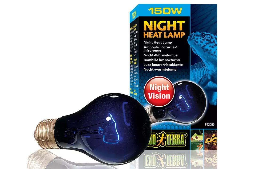 Лампа лунного света Night Glo (Night Heat Lamp),  A19 150ВТ, Exo-Terra