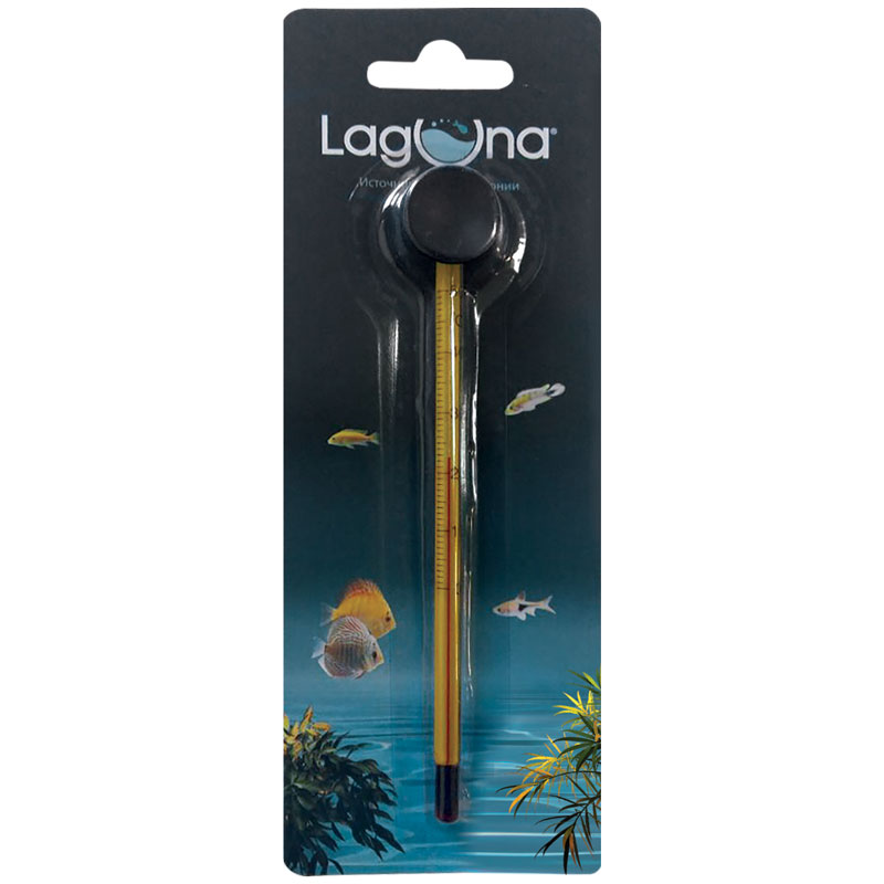 Термометр 15ZLb, 150*6мм, (блистер) Laguna
