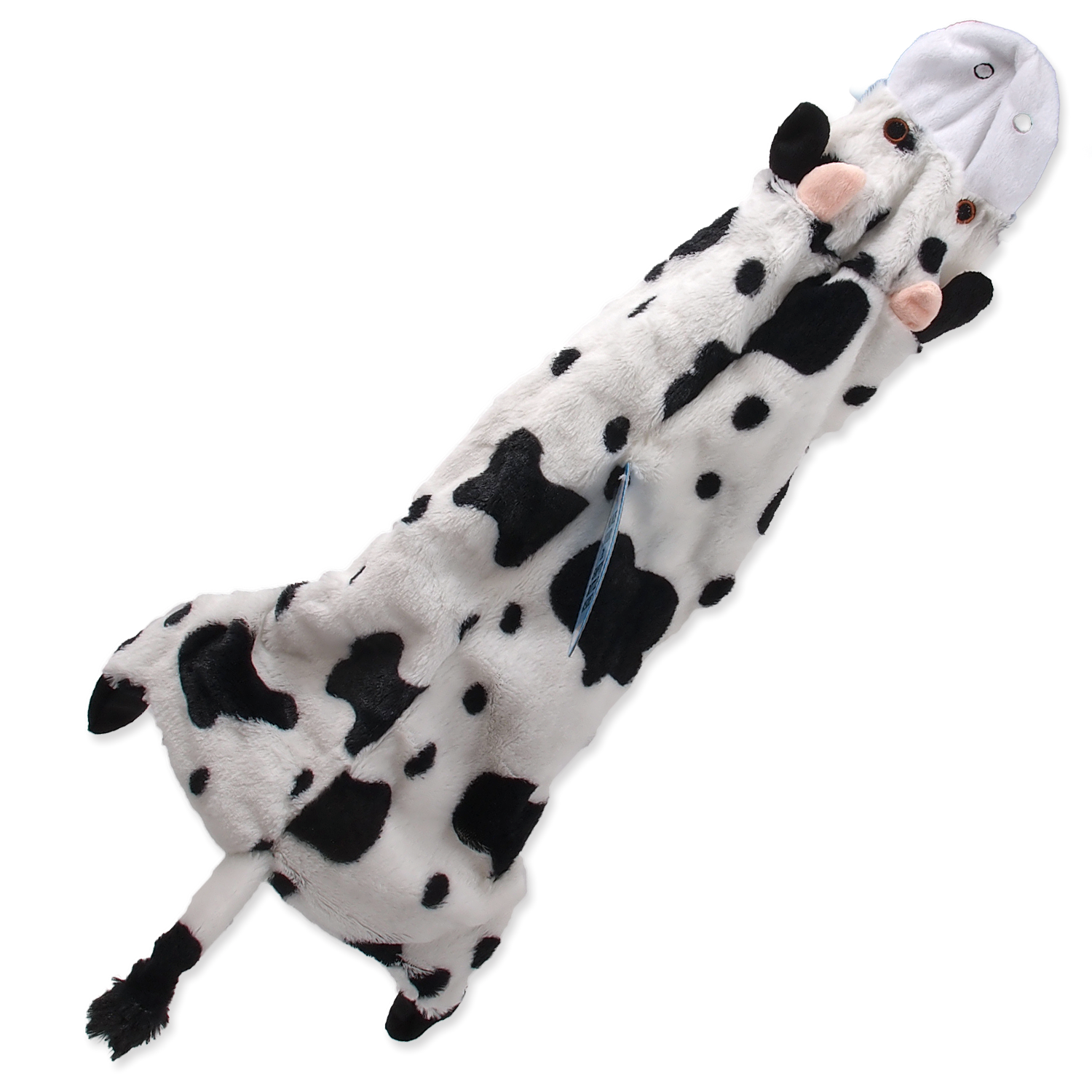 Игрушка мягкая для собак на бутылку корова 60 см Dog Fantasy от зоомагазина Дино Зоо
