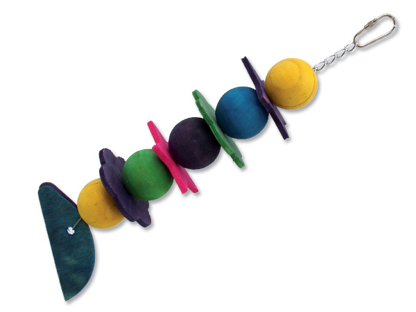 Аксессуары для птичих клеток игрушка с шариками 30 см от зоомагазина Дино Зоо