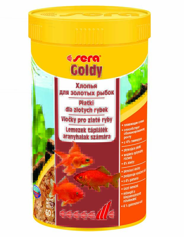 Sera Корм для золотых рыб в хлопьях GOLDY  100 мл 22 г