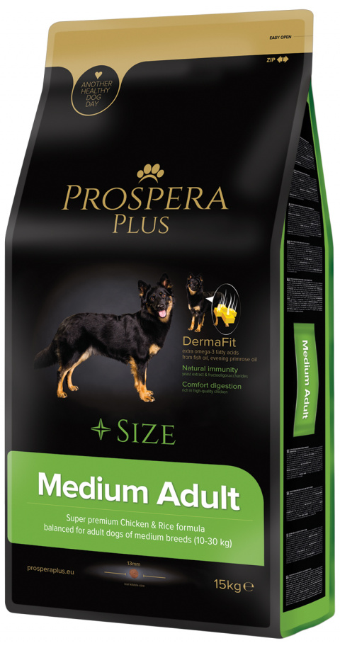 Prospera Plus Корм для собак средних пород Medium Adult от зоомагазина Дино Зоо