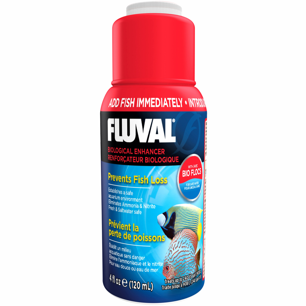 Добавка для воды Fluval 120ml (bio) от зоомагазина Дино Зоо