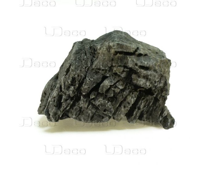 UDeco Grey Mountain L - Натуральный камень "Серая гора" для оформления аквариумов и террариумов, 1 ш