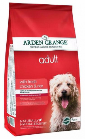 Arden Grange Корм сухой для взрослых собак, с курицей и рисом от зоомагазина Дино Зоо