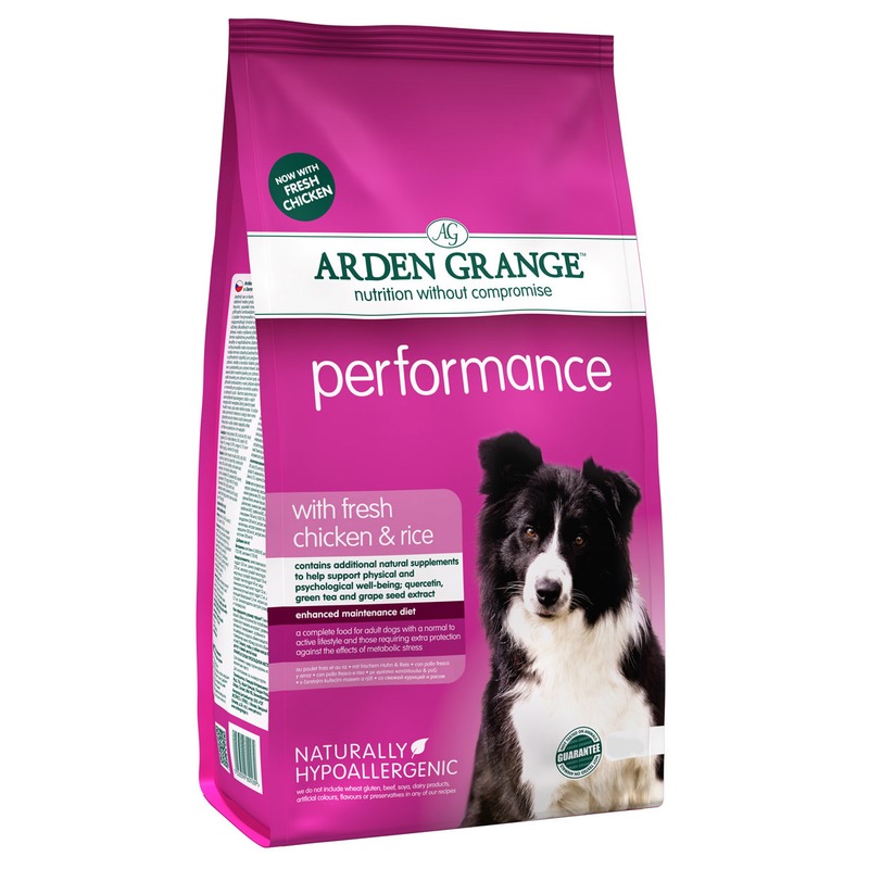 Arden Grange Adult Performance сух.д/активных собак с Курицей и рисом от зоомагазина Дино Зоо