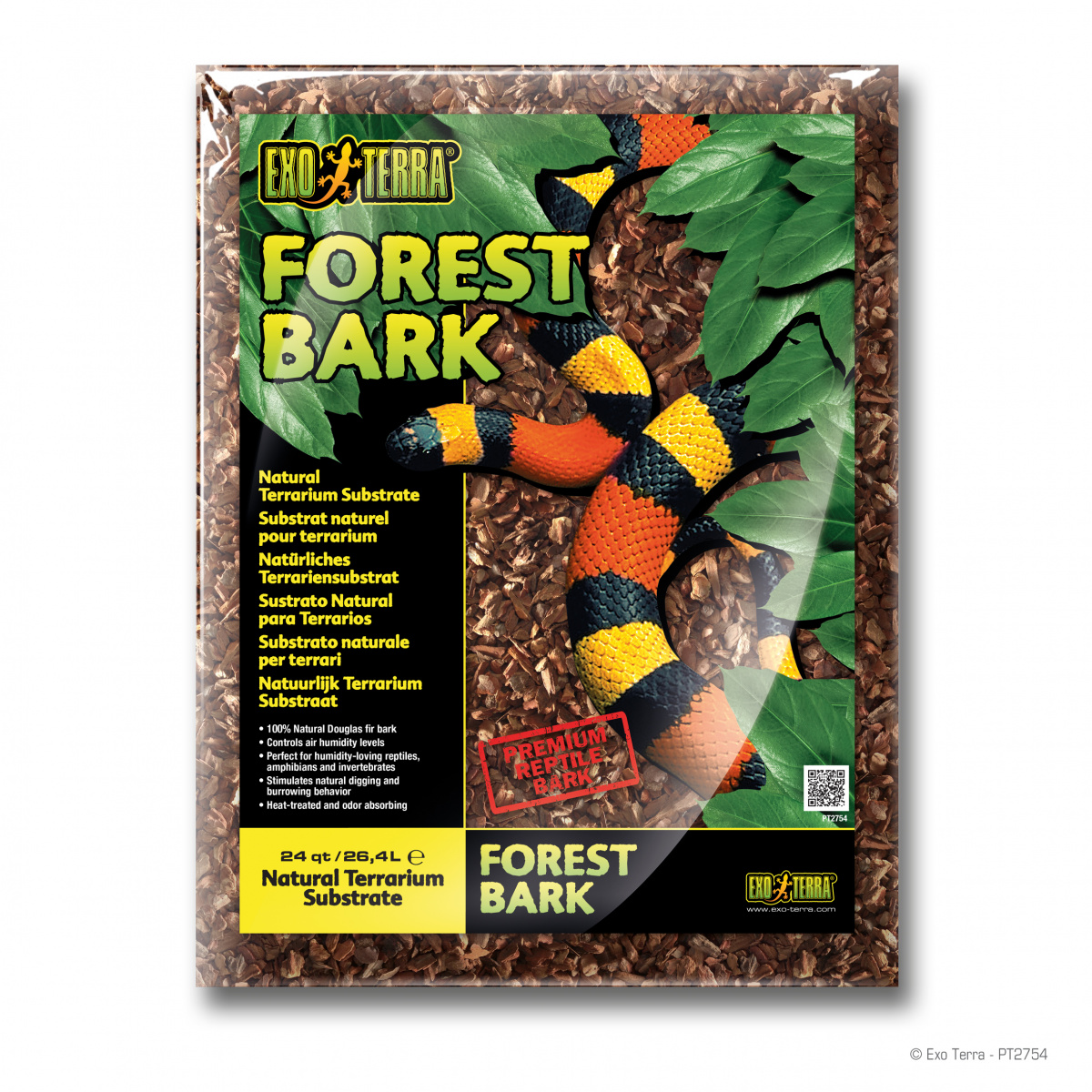 Грунт EXO-TERRA Forest Bark, 8.8 л