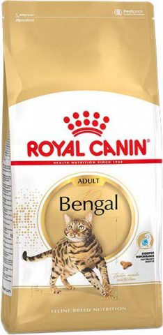 Bengal Adult корм для взрослых бенгальских кошек старше 12 месяцев, Royal Canin от зоомагазина Дино Зоо