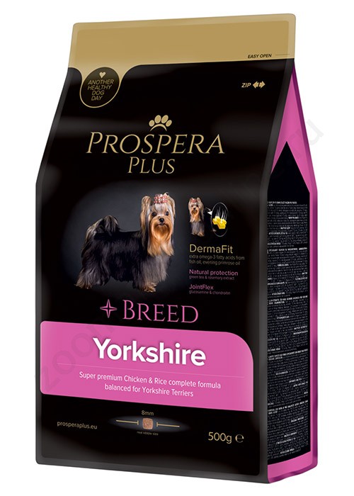 Prospera Plus Корм сухой для собак породы Йоркширский терьер Yorkshire