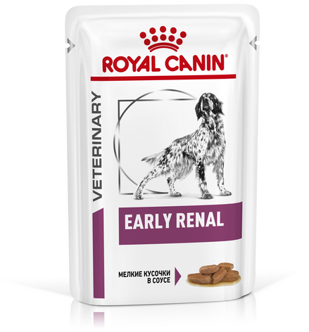 Royal Canin EARLY RENAL (пауч) мелкие кусочки в соусе