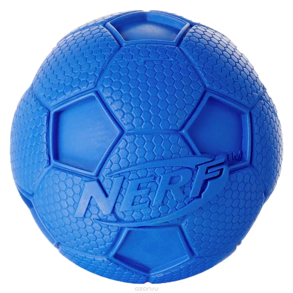 NERF Мяч футбольный пищащий, 8 см от зоомагазина Дино Зоо