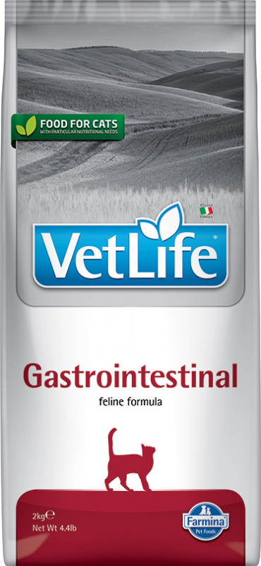 Farmina Vet Life Cat GastroIntestinal Кром сух. для кошек при заболеваниях ЖКТ от зоомагазина Дино Зоо