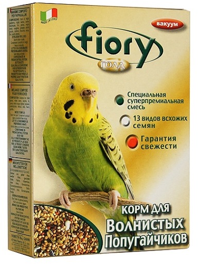 Корм для волнистых попугаев ORO MIX Cocory, Fiory