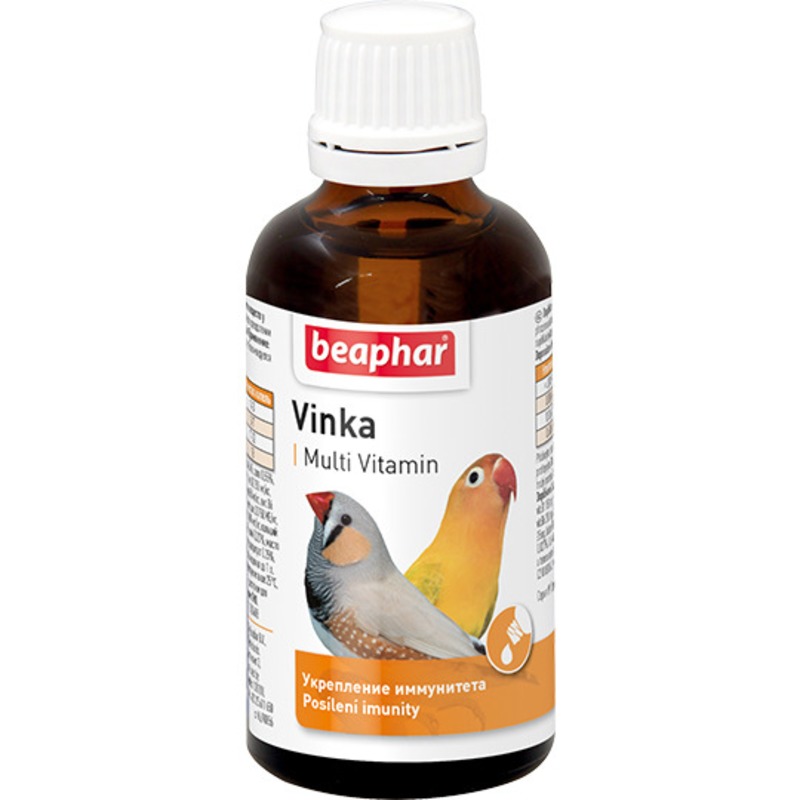 Beaphar Витамины для укрепления иммунитета у птиц «Vinka»