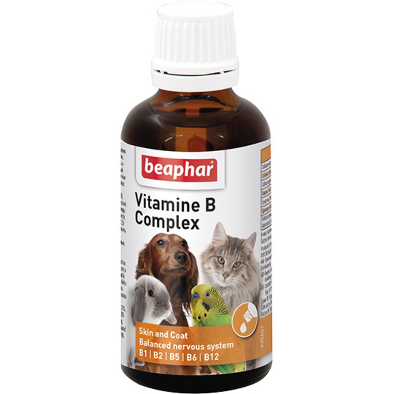 Beaphar Комплекс витаминов группы В для всех видов животных "Vitamine-B-Komplex"