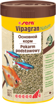 Sera Vipagran Корм для рыб основной в гранулах, 250 мл., 80 г