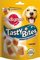 "Tasty Bites" Лакомство для собак Ароматные кусочки с Курицей, Pedigree