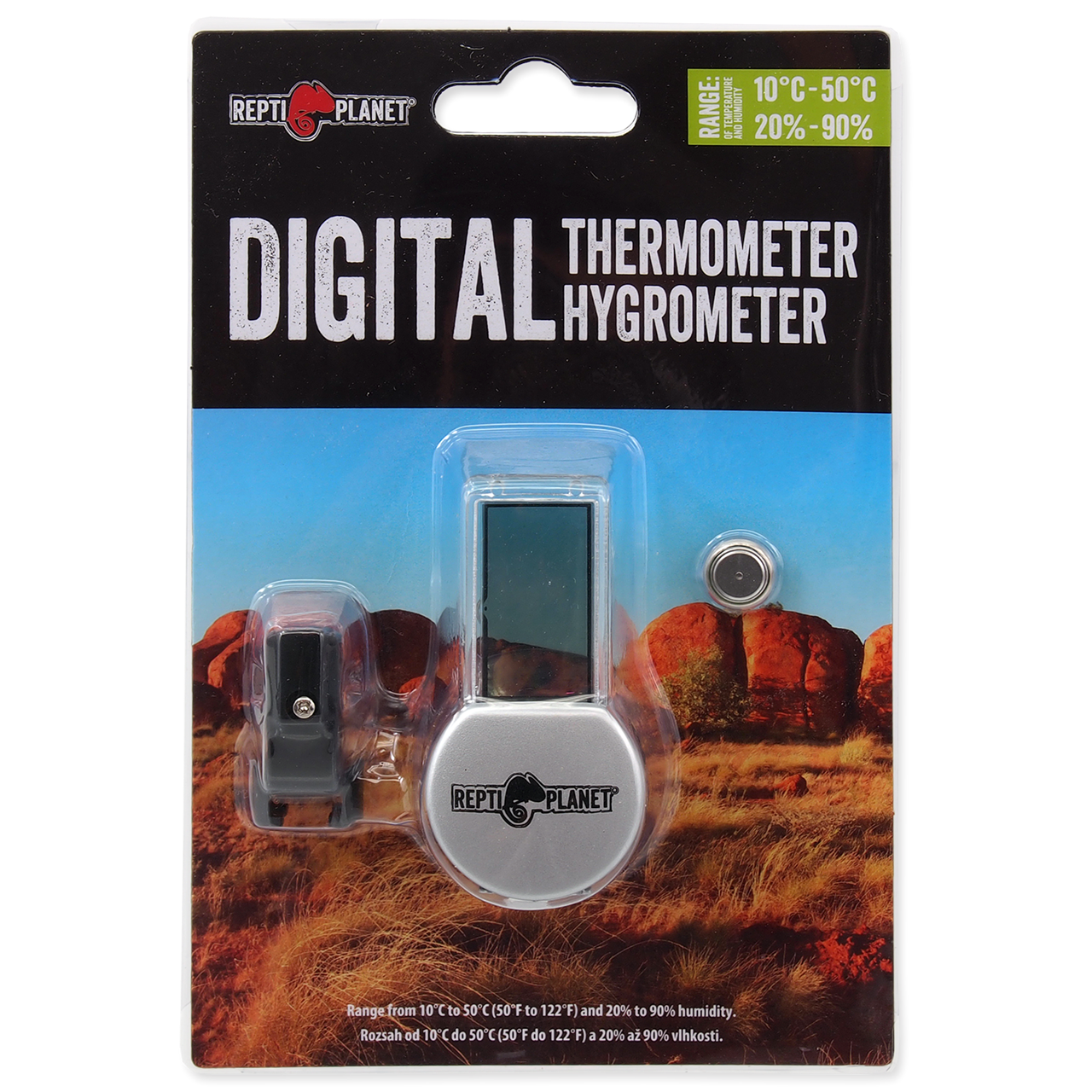 ЖК- термометр/гигрометр, электронный