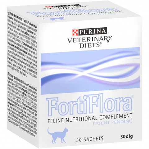 Vet Diet FortiFlora пробиотическая добавка для кошек 1 гр, Purina Pro Plan 1шт.