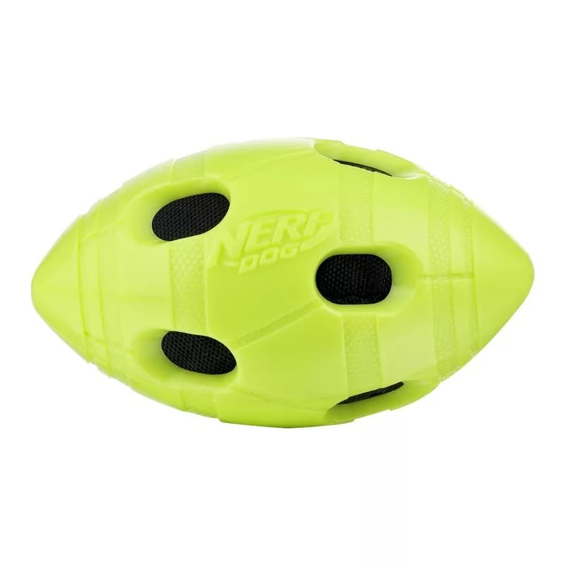 NERF Мяч для регби хрустящий, 15 см от зоомагазина Дино Зоо