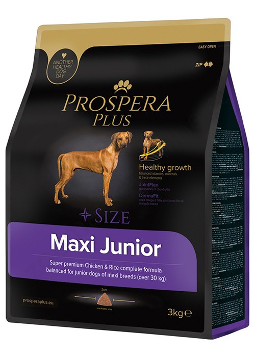 Prospera Plus Корм для щенков крупных пород Maxi Junior