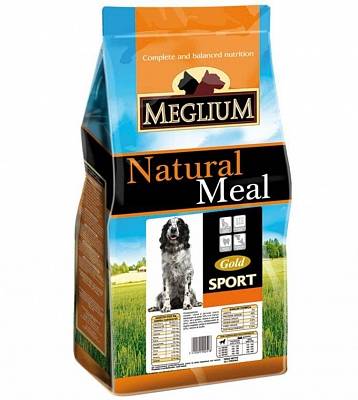 MEGLIUM SPORT GOLD Корм сухой для активных собак 3 кг