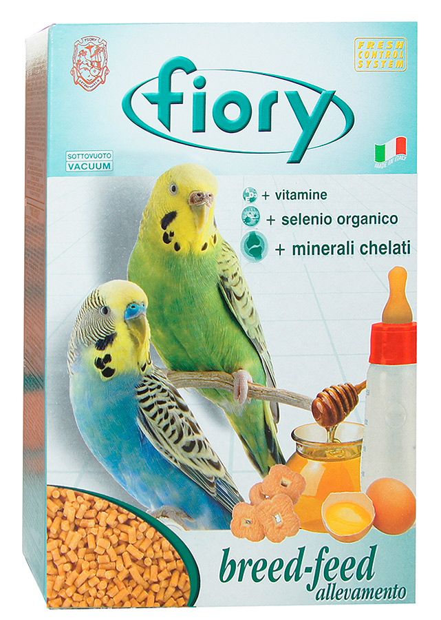 Корм для разведения волнистых попугаев Breed-feed, Fiory от зоомагазина Дино Зоо