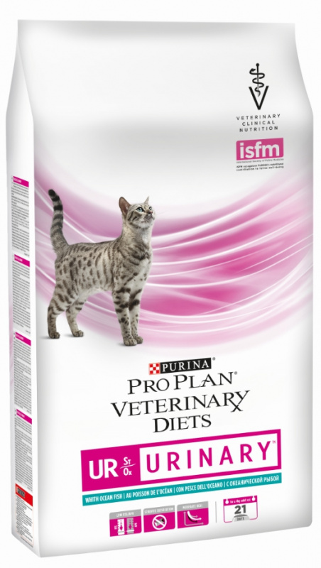 Purina Pro Plan Vet Diet UR Корм сухой для кошек при заболеваниях мочеполовой системы  Курица