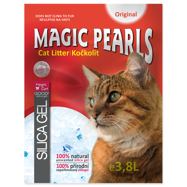 Наполнитель Magic Cat Оригинал Селикогелевый для кошачьих туалетов 3.8л от зоомагазина Дино Зоо