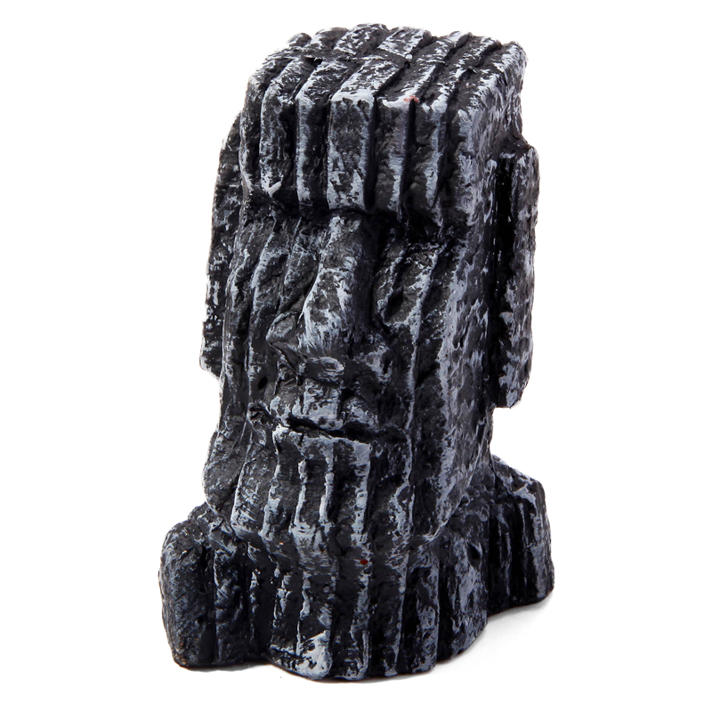 Грот "Статуя Моаи" базальтовая, 65*65*95мм Laguna
