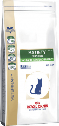 Satiety Weight Management SAT34 корм для кошек контроль избыточного веса, Royal Canin от зоомагазина Дино Зоо