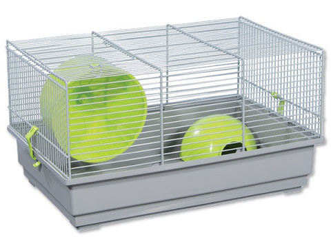 Клетка для грызунов Ричард серо-зеленая 39*25,5*22см Small Animals