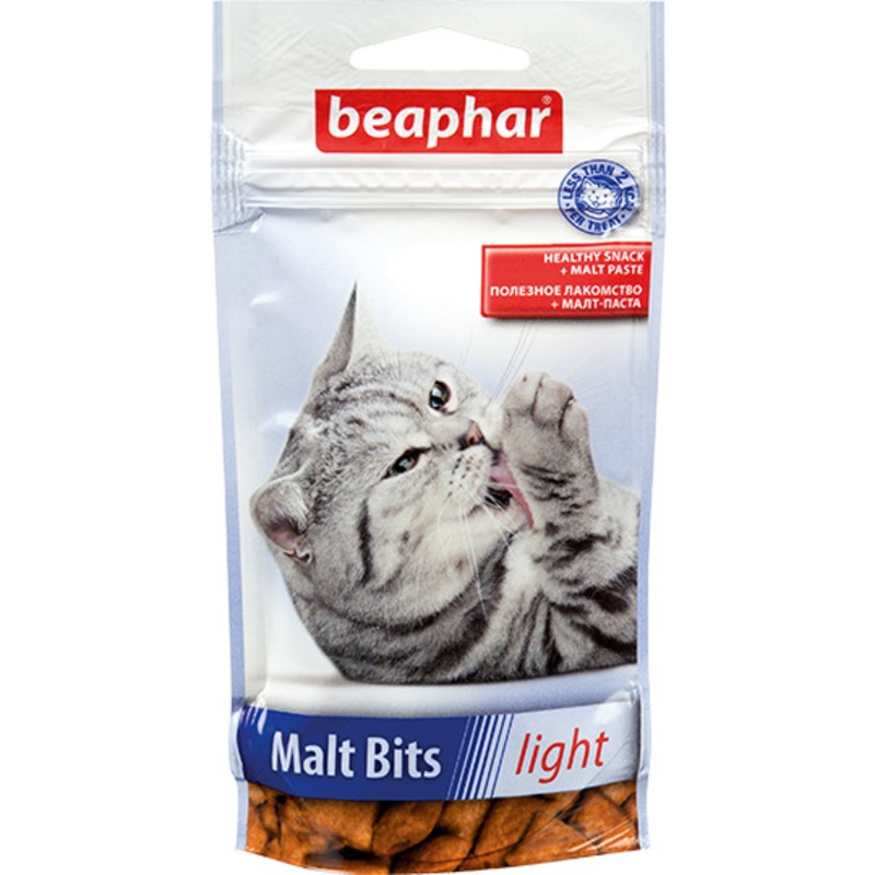 Beaphar Подушечки для кошек «Malt-Bits Light» от зоомагазина Дино Зоо