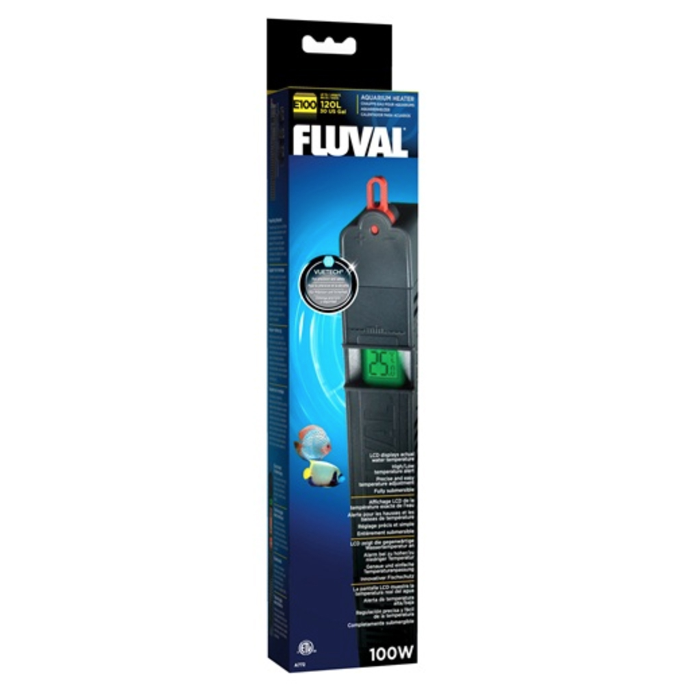 Электронный LCD нагреватель Fluval «Е» 50 Вт от зоомагазина Дино Зоо