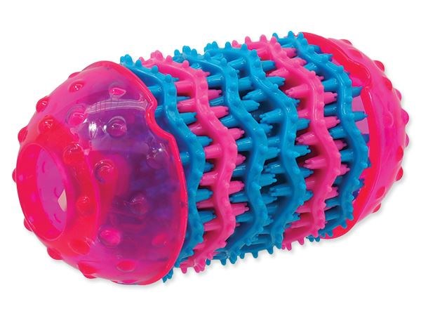 Игрушка для собак латексная розовая 14,4x8 см Dental Dog Fantasy от зоомагазина Дино Зоо