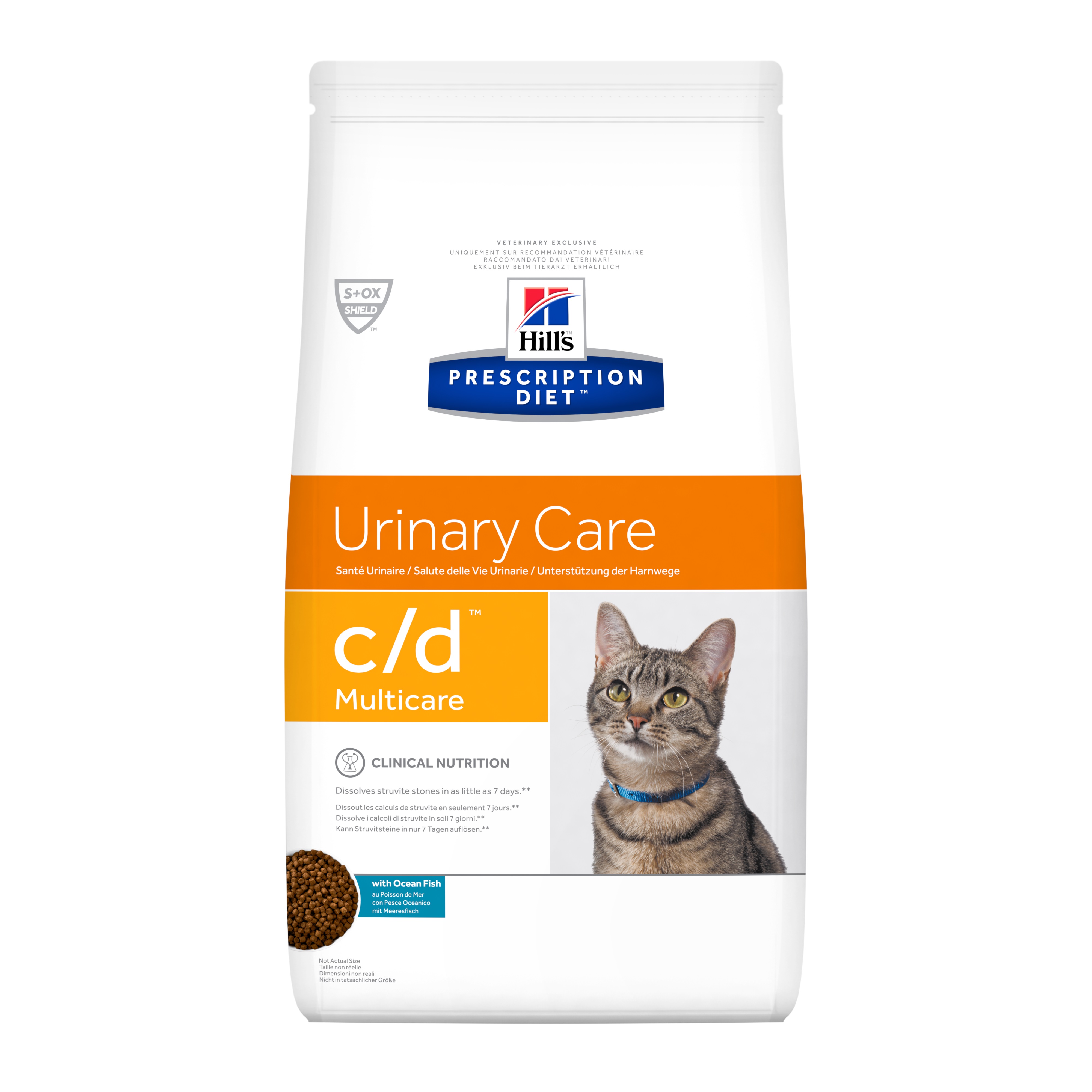 Prescription Diet c/d Multicare Urinary Care сухой д./кошек профилактика МКБ, с курицей 400гр, Hill's от зоомагазина Дино Зоо