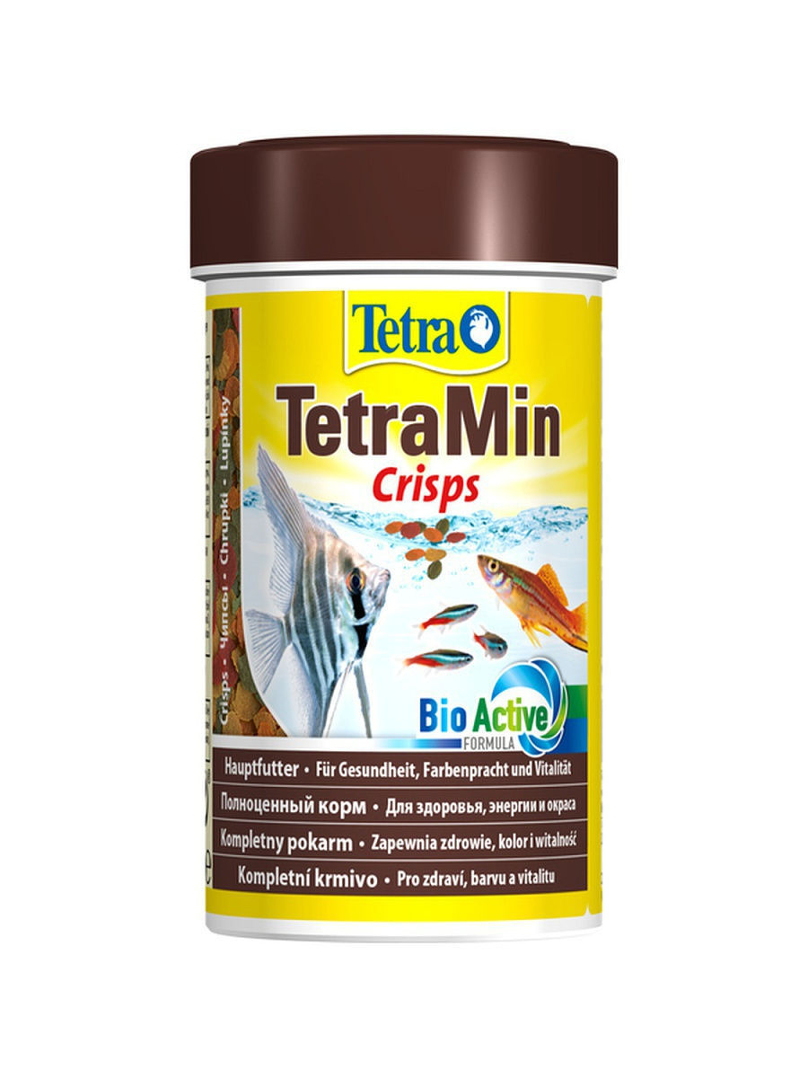 Корм TetraMin Pro Crisps для всех видов рыб, чипсы, 100мл