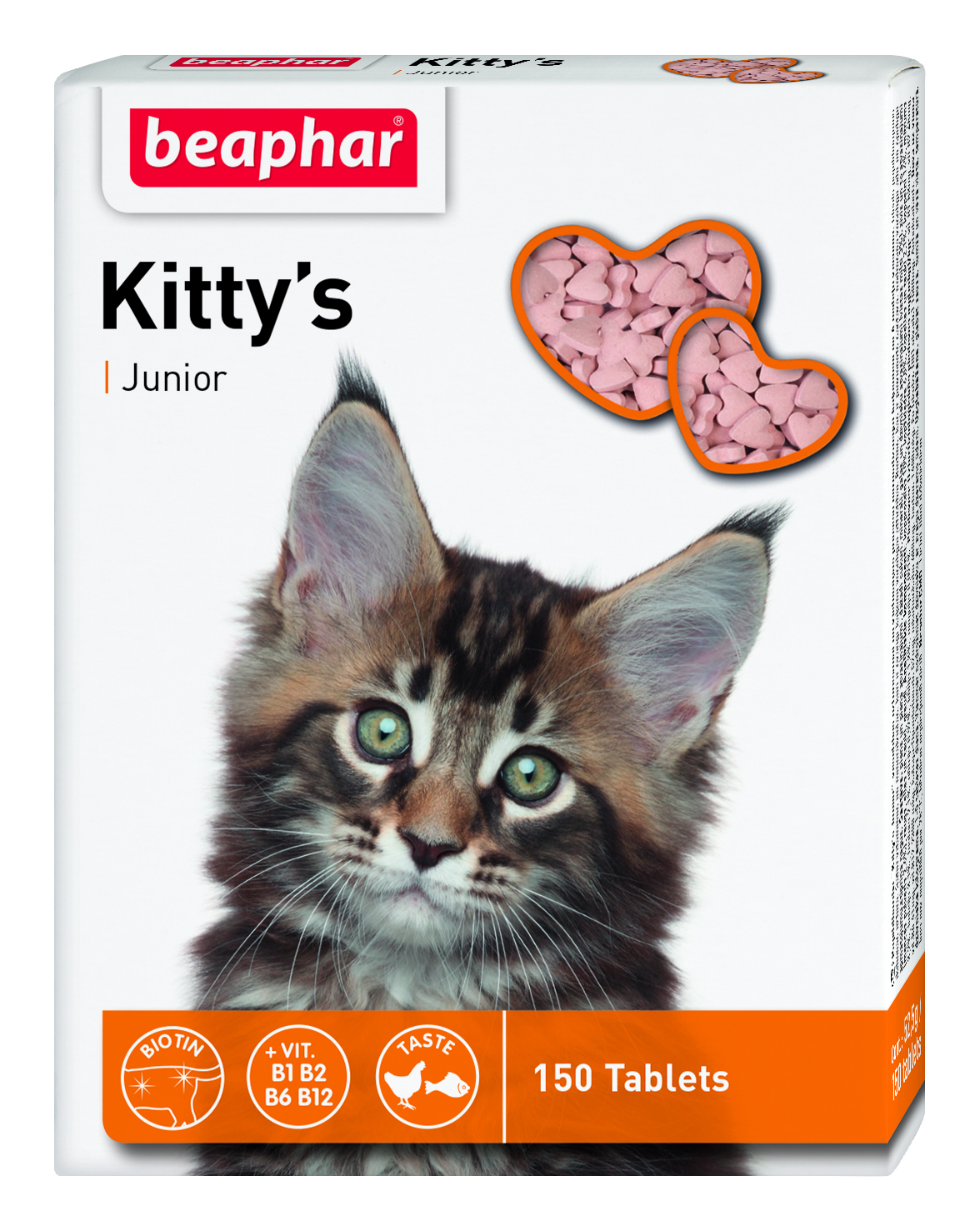 Beaphar Витамины для котят «Kitty`s Junior» от зоомагазина Дино Зоо