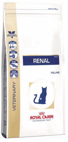 Renal RF23 корм для взрослых кошек с хронической почечной недостаточностью, Royal Canin от зоомагазина Дино Зоо