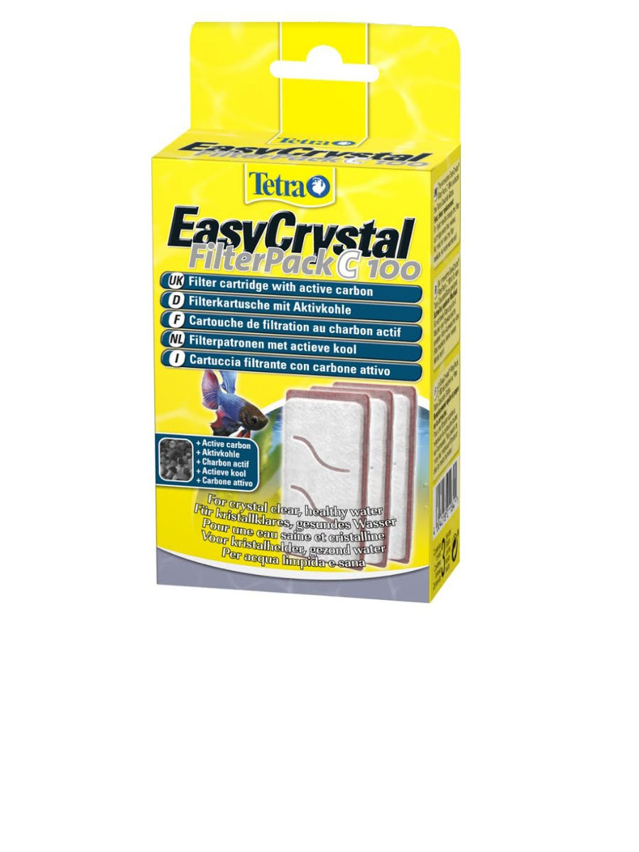 Tetratec EasyCrystal С100 Картридж для внутр. фильтра с углем для Cascade Globe 6,8 л