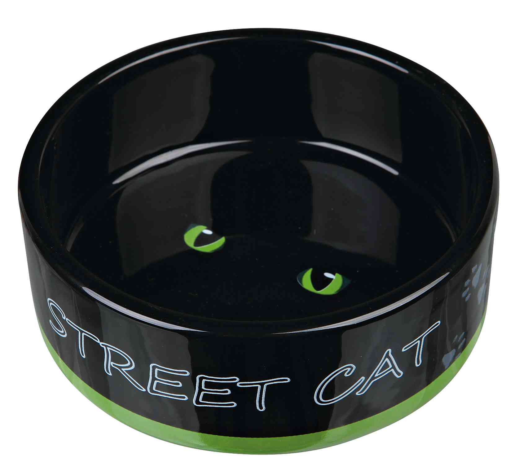 Миска керамическая для кошек Street Cat, Trixie от зоомагазина Дино Зоо